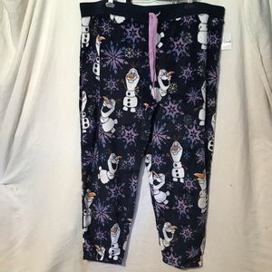 Frozen II fleece pajama pants size 3x